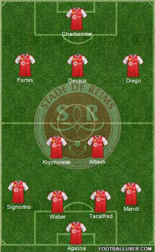 Stade de Reims Formation 2013