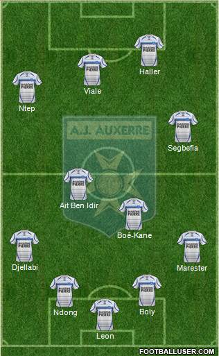 A.J. Auxerre Formation 2013