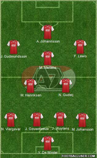 AZ Alkmaar Formation 2013