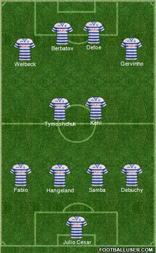 Queens Park Rangers Formation 2013