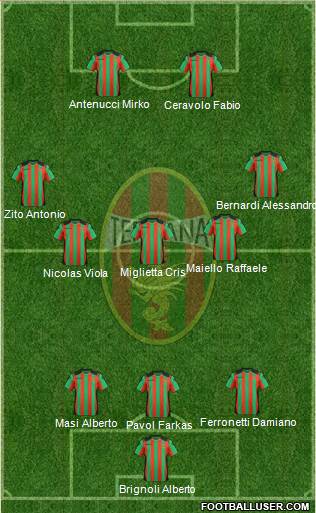 Ternana Formation 2013