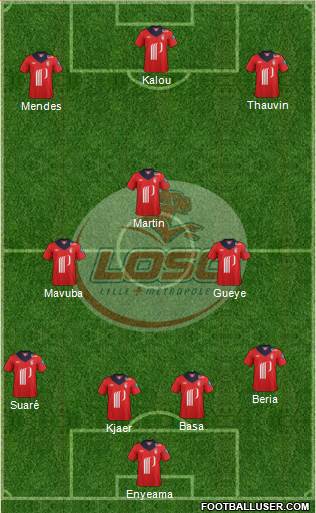 LOSC Lille Métropole Formation 2013