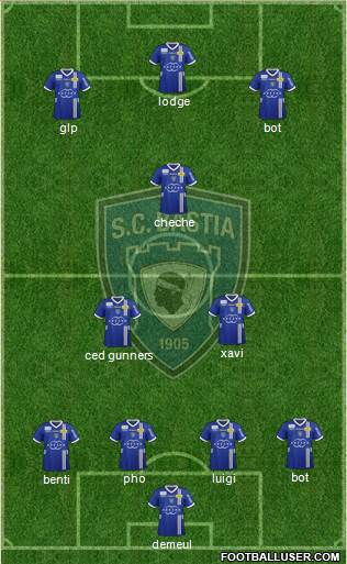 Sporting Club Bastia Formation 2013