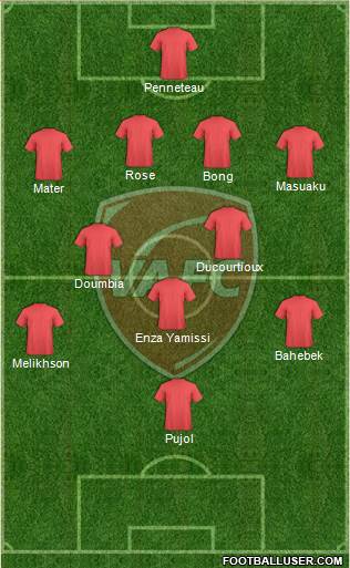 Valenciennes Football Club Formation 2013