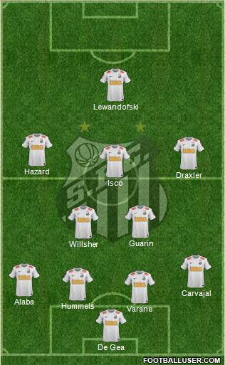 Santos FC Formation 2013