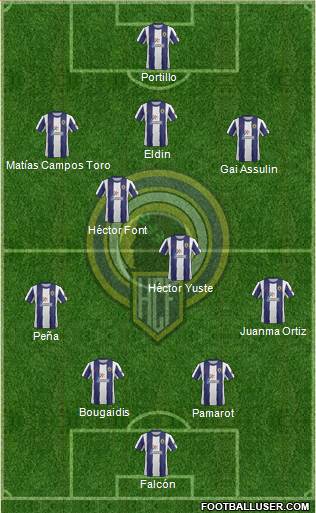 Hércules C.F., S.A.D. Formation 2013