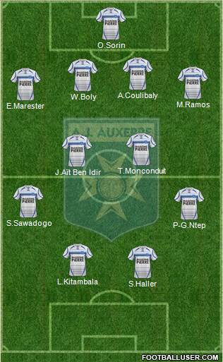 A.J. Auxerre Formation 2013