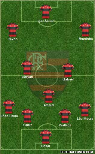 CR Flamengo Formation 2013