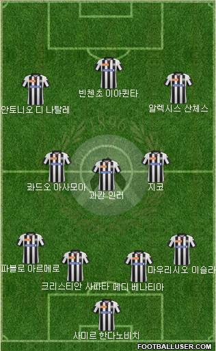 Udinese Formation 2013