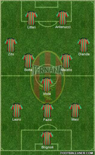 Ternana Formation 2013