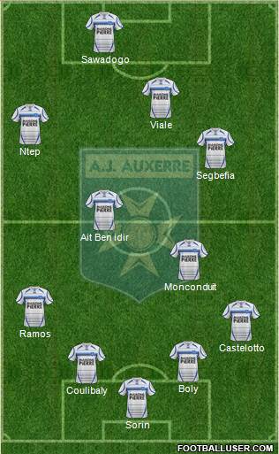 A.J. Auxerre Formation 2013