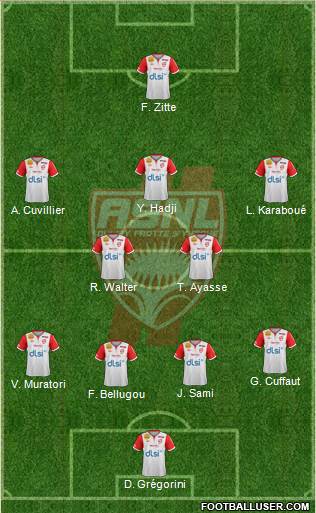 A.S. Nancy Lorraine Formation 2013