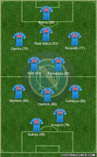 Napoli Formation 2013