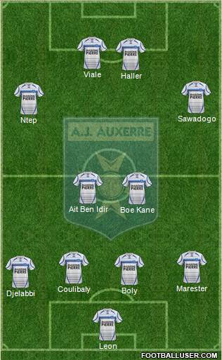 A.J. Auxerre Formation 2013