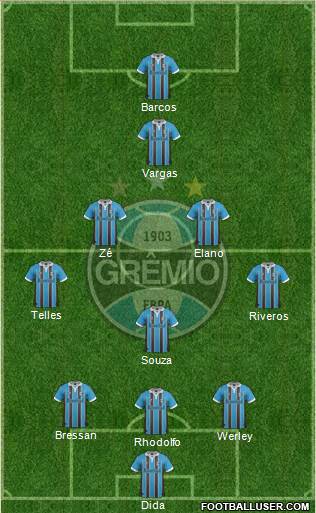 Grêmio FBPA Formation 2013