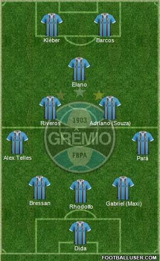 Grêmio FBPA Formation 2013