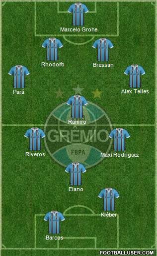 Grêmio FBPA Formation 2013