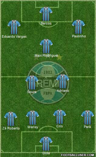 Grêmio FBPA Formation 2013