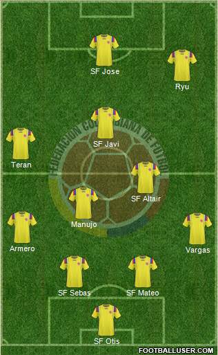 Colombia Formation 2013