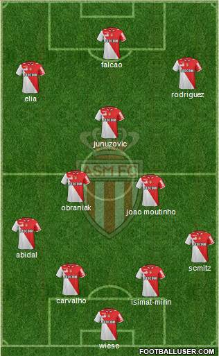 AS Monaco FC Formation 2013