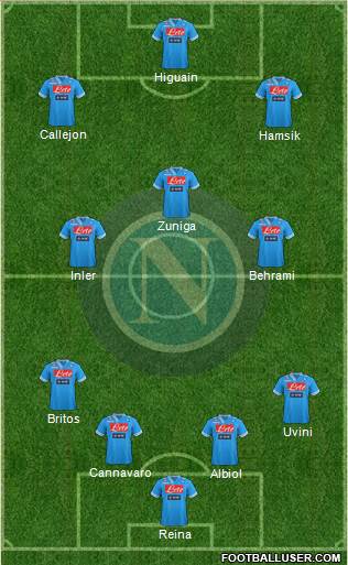 Napoli Formation 2013