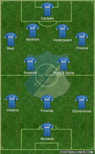 TSG 1899 Hoffenheim Formation 2013