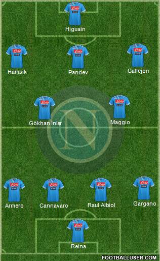 Napoli Formation 2013