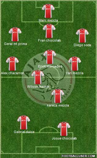 AFC Ajax Formation 2013