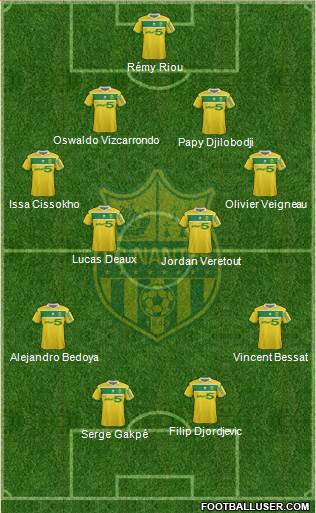 FC Nantes Formation 2013