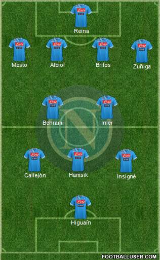 Napoli Formation 2013