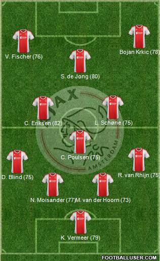 AFC Ajax Formation 2013