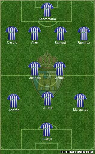 S.D. Ponferradina Formation 2013