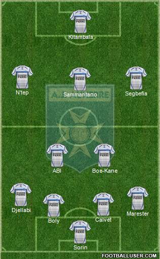 A.J. Auxerre Formation 2013