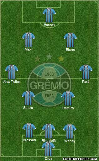 Grêmio FBPA Formation 2013