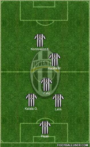 Juventus Formation 2013