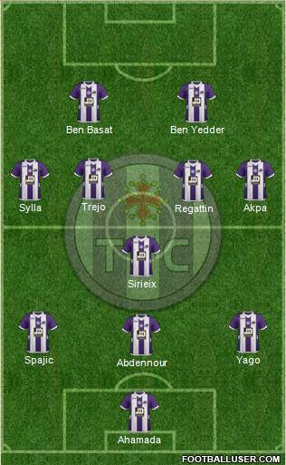 Toulouse Football Club Formation 2013