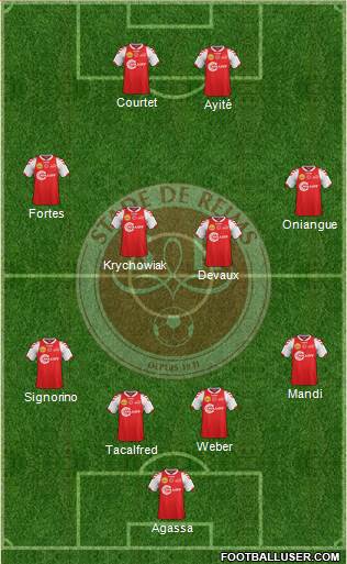 Stade de Reims Formation 2013