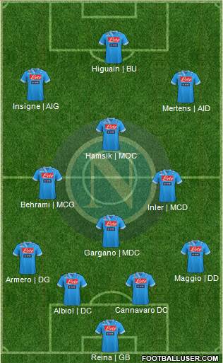 Napoli Formation 2013