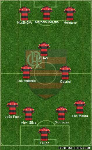 CR Flamengo Formation 2013