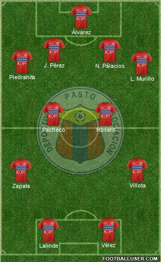 A Deportivo Pasto Formation 2013