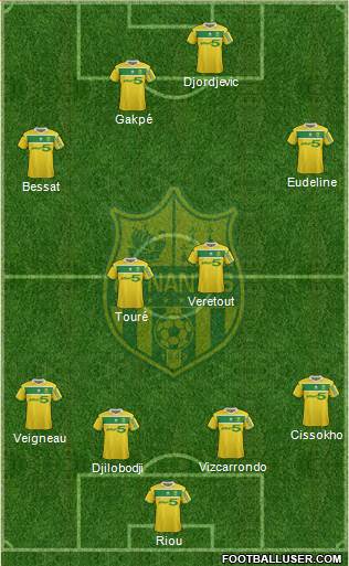 FC Nantes Formation 2013