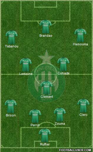 A.S. Saint-Etienne Formation 2013