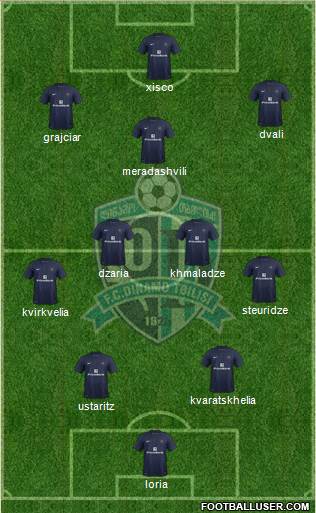 Dinamo Tbilisi Formation 2013