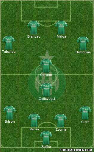 A.S. Saint-Etienne Formation 2013