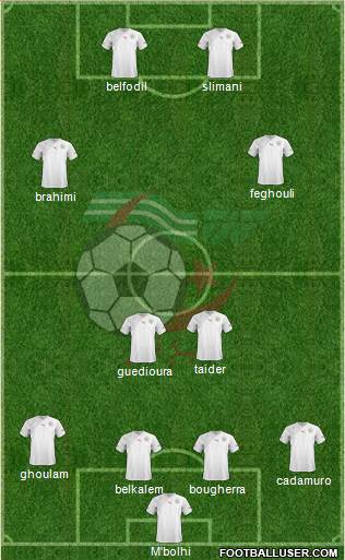 Algeria Formation 2013