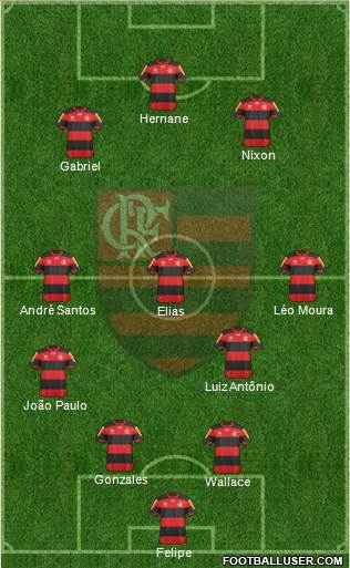 CR Flamengo Formation 2013