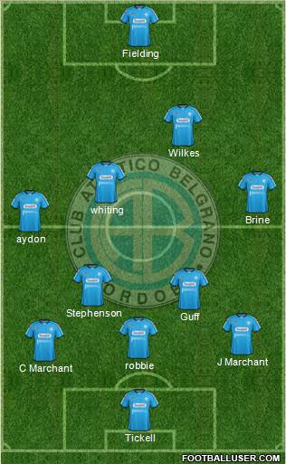 Belgrano de Córdoba Formation 2013