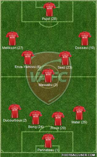 Valenciennes Football Club Formation 2013