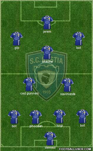 Sporting Club Bastia Formation 2013