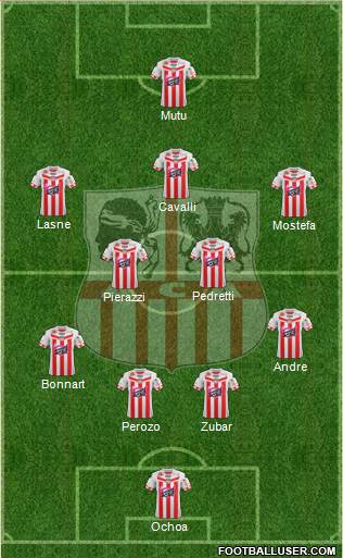 Athletic Club Ajaccien Football Formation 2013